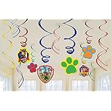 Paw Patrol Swirl Decorations