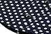 Joyci Polka Dot Half Shirt Collar Winter Blouse Doll False Collar (Navy Blue)