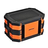 Mpow Armor Portable Wireless Bluetooth Speaker,5W Strong Drive/Passive Radiator for Water Resistant Shockproof and Dustproof Outdoor/Shower/MP3/PC Speakers with Emergency Power Supply
