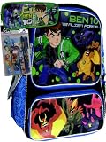 New Ben 10 Large Backpack Green Pencil Case & Stationery
