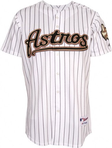 Houston Astros Authentic Home Pinstripe On-Field Jersey