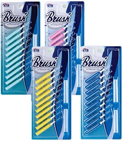 [SGS DENTAL] Interdental I Type Brush 10 Count (Pack of 3) EI2-10P - 4 Type (SS(0.8))