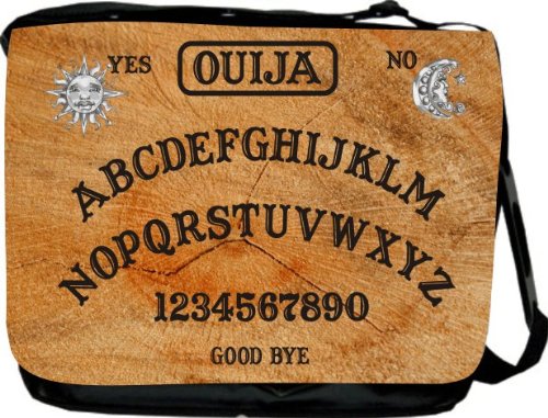 RikkiKnight Ouija Board Black Magic Messenger Bag - Book Bag ***with matching coin purse wallet*** -School Bag - Reporter Bag - Unisex - Ideal Gift for all occassions! RikkiKnight Ouija Board Black Magic Messenger Bag - Book Bag ***with matching coin purse wallet*** -School Bag - Reporter Bag - Unisex - Ideal Gift for all occassions!