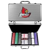 NCAA Louisville Cardinals 300 pc. Game Set