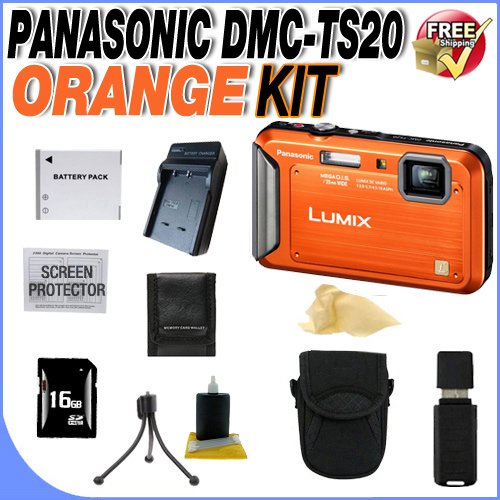 review Panasonic DMC-TS20O Bundle 5