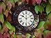 Stained Glass Mosaic - Garden Indoor Outdoor Conservatory Clock - Weather Resistant