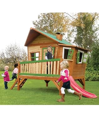 Berg Toys - Emma Wooden Playhouse And Slide