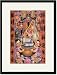 Black Framed/Matted Print 17x23, The Gods of Wealth
