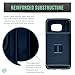 Smartish Galaxy S6 Edge Wallet Case - Wallet Slayer Vol. 1 - Ultra Slim Protective Credit Card ID Cover - (Silk) - Midnight Blue