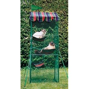 Review Outdoor Cat Enclosures Kittywalk Penthouse