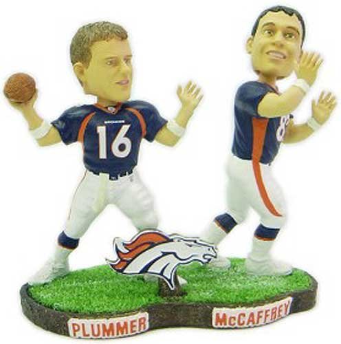 Denver Broncos Jake Plummer & Ed McCaffrey Bobble Mates (Quantity of 1)
