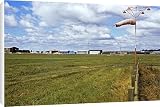 Canvas Prints of Windsock at Humberside Airport, UK from Flightglobal