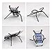 HDFREE® Spiderpodium Tablet Stand, Portable Spider Flexible Cell Mobile Phone Holder hanging Mount and Stand for iPod iPhone 4/4S/5/5S/6 Samsung Galaxy Andriod MP4 (Black)