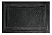 iDesign Spa Microfiber Polyester Bath Mat, Non-Slip Shower Accent Rug for Master, Guest, and Kids' Bathroom, Set of 1, Black