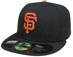 MLB San Francisco Giants Authentic On Field Game 59FIFTY Cap (Black)