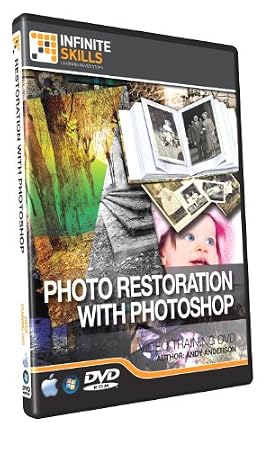 Learning Photo Restration With Photoshop - Training DVD - 5 Hours of Tutorial Videos