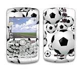 Soccer Balls Design Decal Protective Skin Sticker for Blackberry Curve