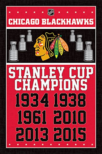 Chicago Blackhawks - Champions 2015 Poster Print (22X34)