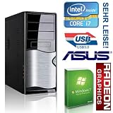 DEViLO PC 1234 - Intel Core i7-2600K Quadcore 4x 3400MHz | 8GB DDR3-1333 | 1000 GB SATA2 | AMD Radeon HD6570 1024MB GDDR3, HDMI, DVI (FullHD+Bluray3D) | 22xDVD-RW | ASUS P8H61-M LE/USB3(B3) rev3.0 | 6-Kanal-Sound | Gigabit-LAN | 420W | Microsoft Windows 7 Home Premium 64-Bit OEM