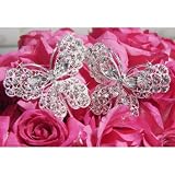 Large Butterfly Crystal Bouquet Jewelry