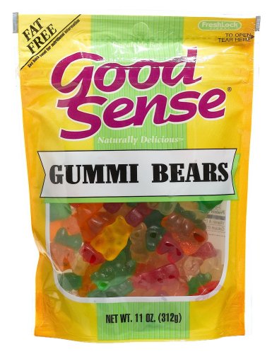 Good Sense Gummi Bears, 11-Ounce Bags (Pack of 12) by Good Sense