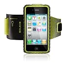 Belkin ProFit Convertible Armband for Apple iPhone 4S (Blacktop/Limelight)
