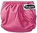 Imagine Baby Products Newborn Stay Dry All-in-One Hook and Loop Cloth Diaper, Raspberry
