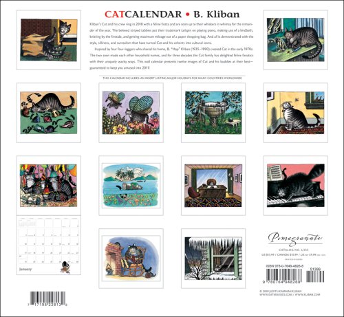BKliban/Cat 2010 Calendar (Wall Calendar) BKliban/Cat 2010 Calendar (Wall Calendar)