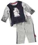 Produkt-Bild: Ding Dong Baby - Jungen Jogginganzug 22170201, Gr. 56, Grau (6004 greymelliert)