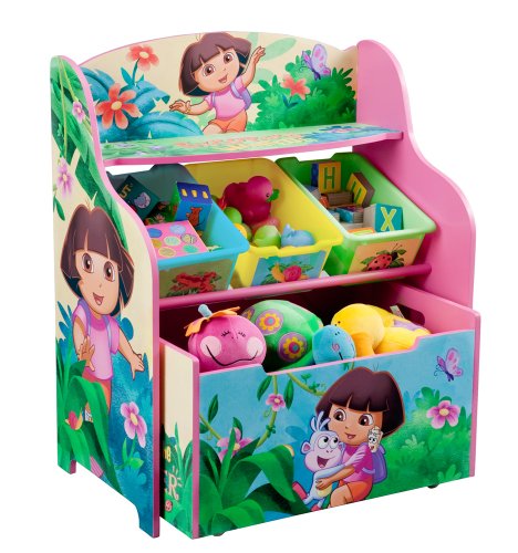 Dora the Explorer 3 Tier Organizer with Rollout Toybox