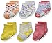 Rosie Pope Accessories Baby 6pk Girls Crew Playful Me