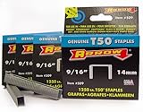 Arrow 50924-5000 T50 9/16-Inch Staples, 5000-Pack [並行輸入品]