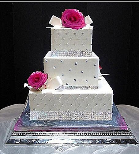 100 Edible Crystal Clear Sugar Diamonds,CAKE DEORATING, 100