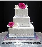 50 Edible Crystal Clear Sugar Diamonds,CAKE DEORATING, 50