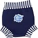 Splash About neoprene Happy Nappy (swim nappy), Navy with Navy & White stripe rib, XX Large (toddler)