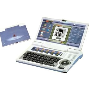 Multi function Kids Laptop w Mouse - Teaches letters, words, numbers, math, and games with... by
