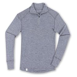 Ibex Men's Woolie Zip T-Neck Tee