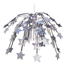 Star Hanging Mobile - Silver