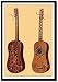 Framed Art Poster 20x30, The Rizzio Guitar