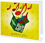 Amazon Gift Card - Print - Amazon MP3 - Musical Notes