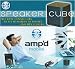 The New Best Thing !! Portable Universal AMPD Speaker CUBE for Apple iPod Nano 4th Generation 16GB, 8GB chromatic