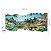 IARTS Jurassic Park Dinosaurs Wall Sticker Removable Vinyl Decals for Kids Room