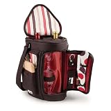 Search : Picnic Time Meritage Insulated Triangular Wine and Cheese Cooler Tote, Moka