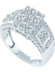 1.00CTW DIAMOND LADIES FASHION RING