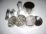 2.25″ Sharp Crusher Herb Grinder + 5 PCS CNC Pollen Press
