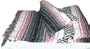 Authentic Large Thick Mexican Falsa Blanket Pink