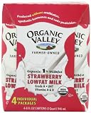 Organic Valley Strawberry 1% 4 Pack Single Serve, 8-Ounce (Pack of 6)