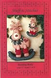 Rocking Rudy Funny Holiday Christmas Reindeer By Stuff-n-Stitches