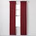 HLC.ME Portofino Burgundy Jacquard Curtain Valances - 52
