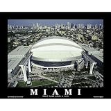 (8x10) Miami Marlins Park Sports Poster Print